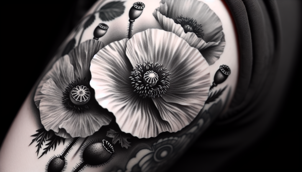 Sitemapcdatahttpsmodeinf Inetcomtatouage Coquelicot Noir Et Blanc